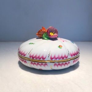 Herend Floral Covered Dish
